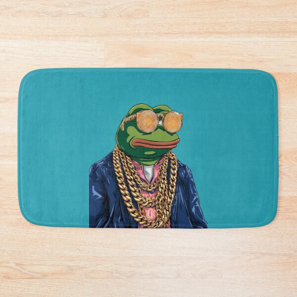 Item preview, Pepe the Frog Crypto Bull Run Poster – Bitcoin Meme Art designed and sold by Enea Kelo.
