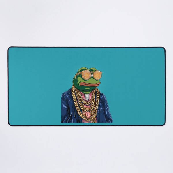 Item preview, Pepe the Frog Crypto Bull Run Poster – Bitcoin Meme Art designed and sold by Enea Kelo.