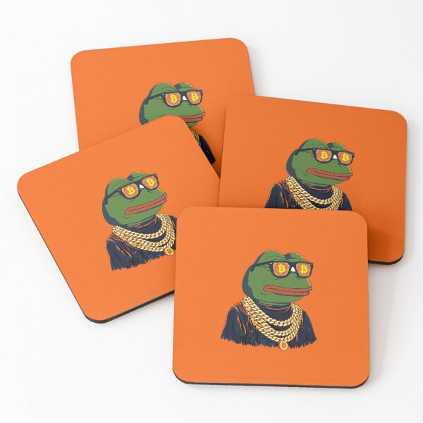 Item preview, Pepe the Frog Crypto Bull Run Poster – Bitcoin Meme Art designed and sold by Enea Kelo.