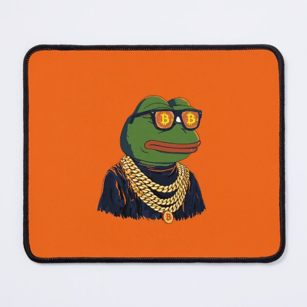Item preview, Pepe the Frog Crypto Bull Run Poster – Bitcoin Meme Art designed and sold by Enea Kelo.