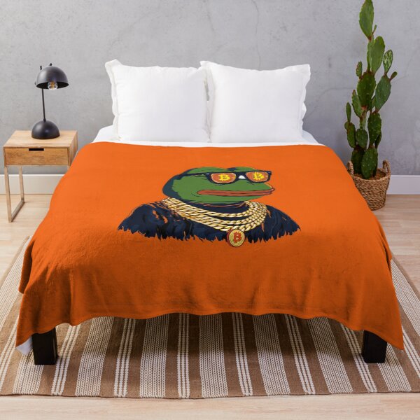 Item preview, Pepe the Frog Crypto Bull Run Poster – Bitcoin Meme Art designed and sold by Enea Kelo.