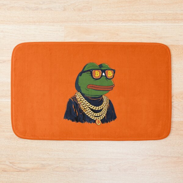 Item preview, Pepe the Frog Crypto Bull Run Poster – Bitcoin Meme Art designed and sold by Enea Kelo.