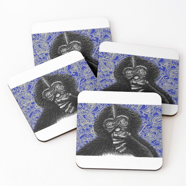 Aperçu de l'œuvre Paisley Primate Paix créée et vendue par Artlizjane.