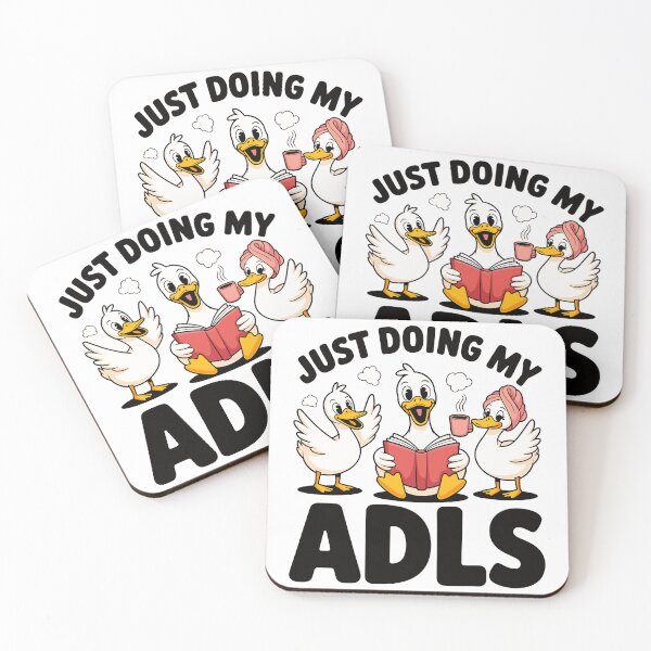 Item preview, Just Doing My ADLs Silly Ducks designed and sold by designleon19.