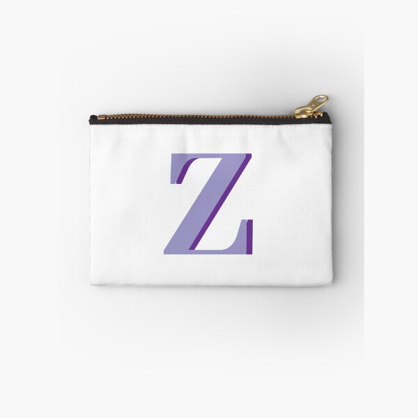 Item preview, Letter Z in purple – Cute Alphabet Initial Monogram  designed and sold by Monika Howarth.
