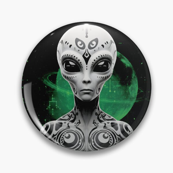 Item preview, Cosmic Origins - Meditating Alien Sci-Fi Art designed and sold by AV.