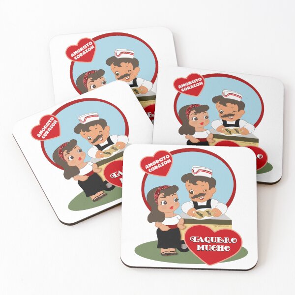 Item preview, Latino Valentine Taco Amor Love Taquero designed and sold by Francielandia.