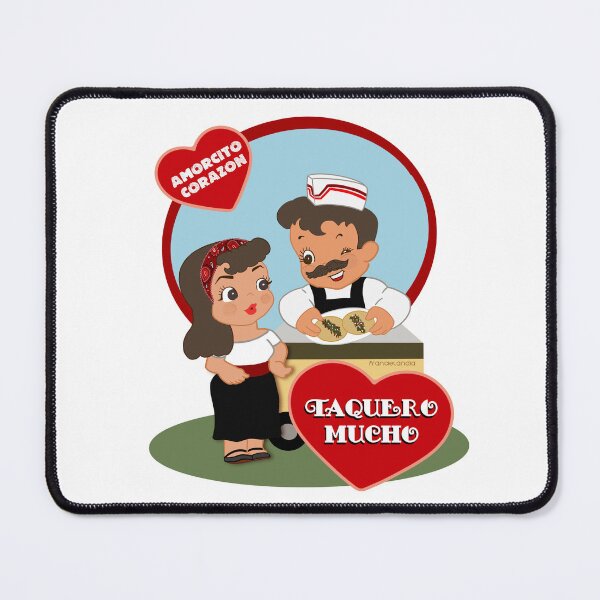 Item preview, Latino Valentine Taco Amor Love Taquero designed and sold by Francielandia.