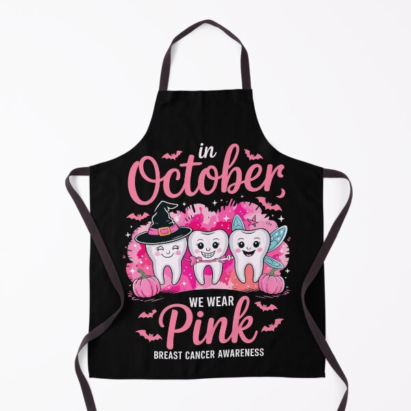 Item preview, October Pink Teeth Breast Cancer Awareness designed and sold by designleon19.