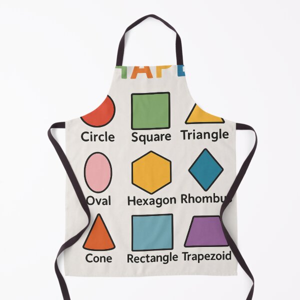 Item preview, Educational Poster for Kids – Shapes Chart – Learning Geometry – Classroom & Home Decor designed and sold by AlexKidsPrints.