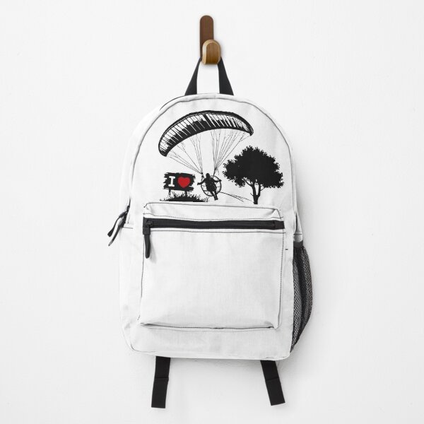 Item preview, I love paramotor flying past trees designed and sold by ParaCloudFly.