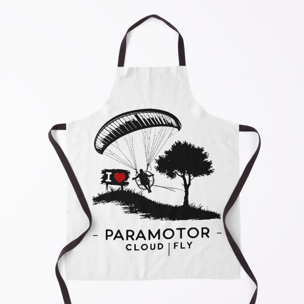 Item preview, I love paramotor flying past trees designed and sold by ParaCloudFly.