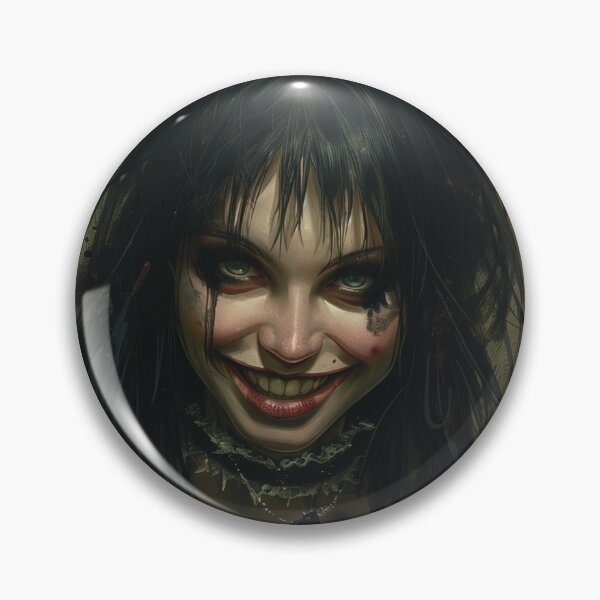 Item preview, Emo Gothic Teen Girl – Dark Portrait with Fangs and Romantic Atmosphere designed and sold by GonzaloFreire.