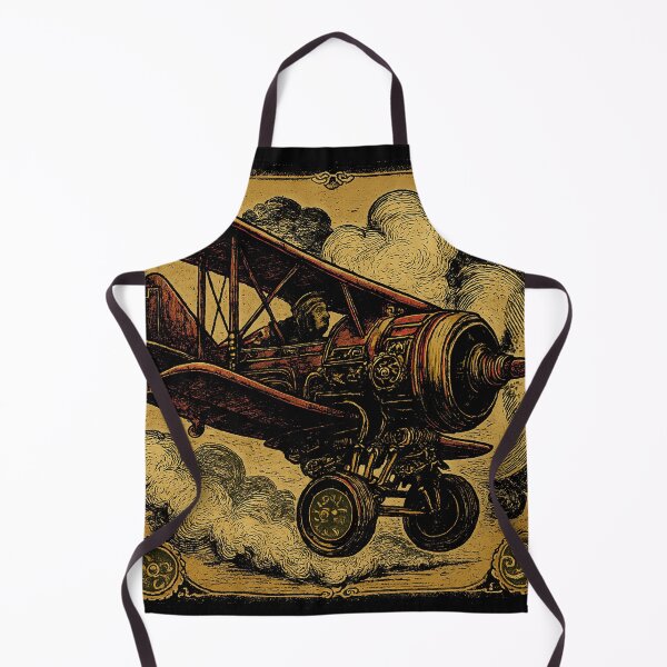 Item preview, Cloud Bound Courage – Vintage Biplane in Flight designed and sold by Kray80.
