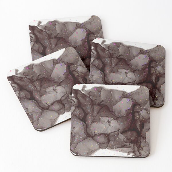 Item preview, Black Abstract Alcohol Ink Masterpiece | Um IDK Either designed and sold by Barbie Rebranded.