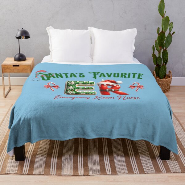 Item preview, Santas Favorite Nurse Christmas Funny Nurse Christmas Design designed and sold by Friends Custom Creations.