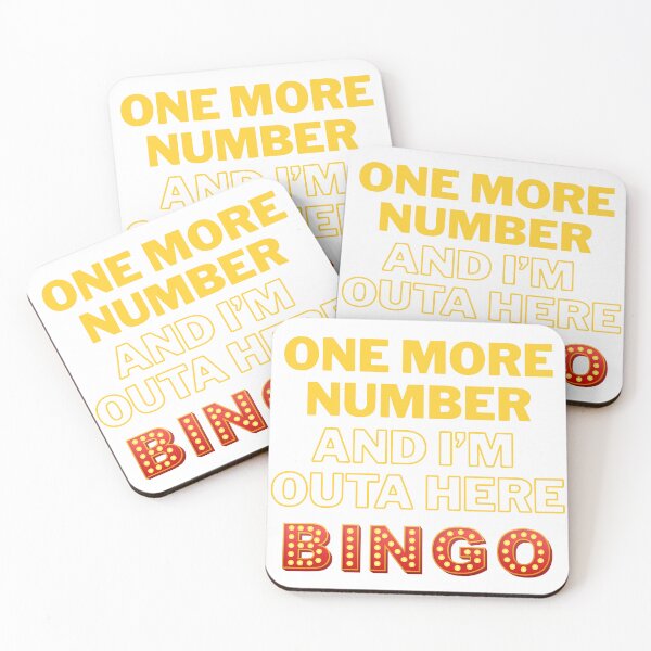 Item preview, One More Number Bingo – Funny Shirt for Players designed and sold by DesignLab13.