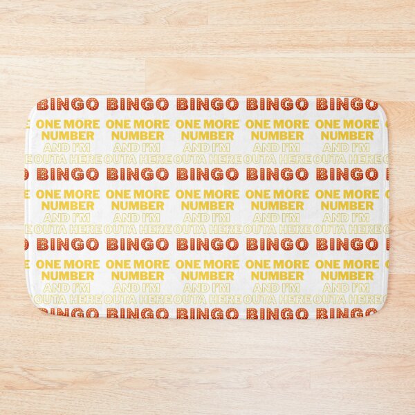 Item preview, One More Number Bingo – Funny Shirt for Players designed and sold by DesignLab13.