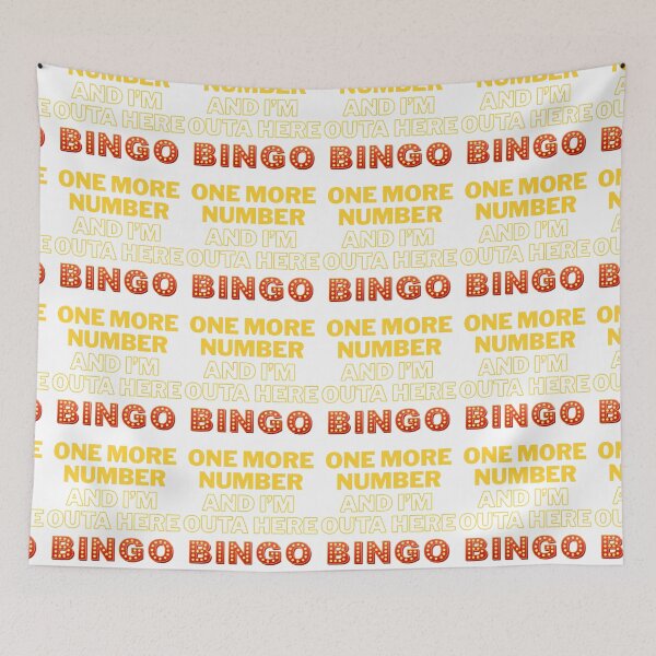 Item preview, One More Number Bingo – Funny Shirt for Players designed and sold by DesignLab13.