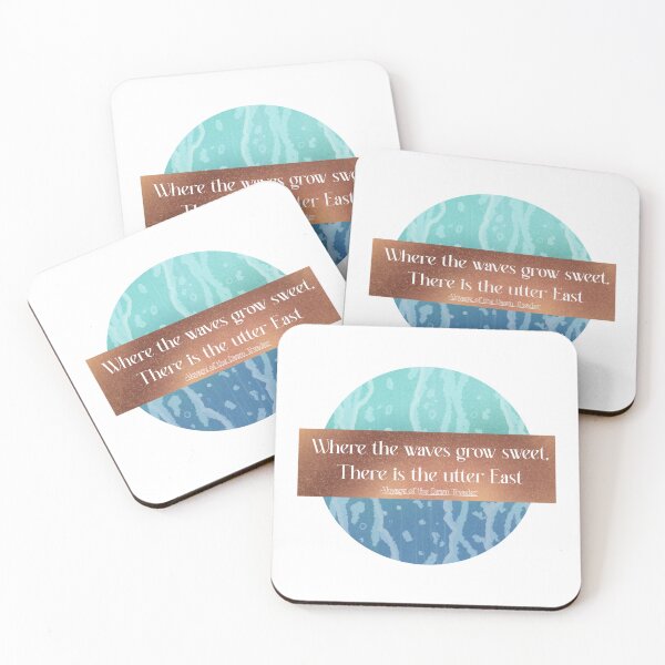 Item preview, Dawn Treader Quote designed and sold by Paravel Prints.