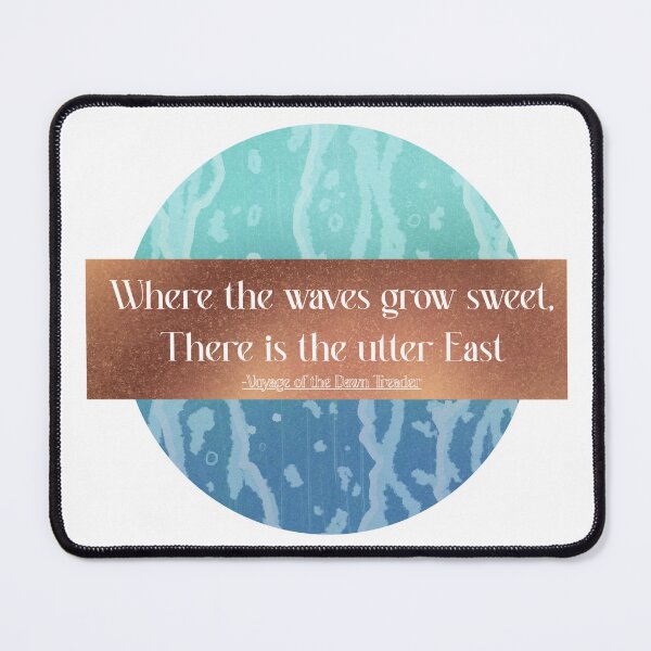 Item preview, Dawn Treader Quote designed and sold by Paravel Prints.