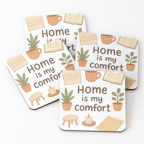 Item preview, El hogar es mi comodidad: diseño minimalista y acogedor designed and sold by NuboDesigns.