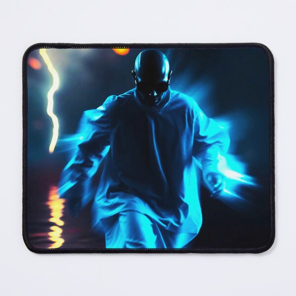 Item preview, Electric Run – Surreal Movement in a Neon Storm designed and sold by AD-Digital-Art.