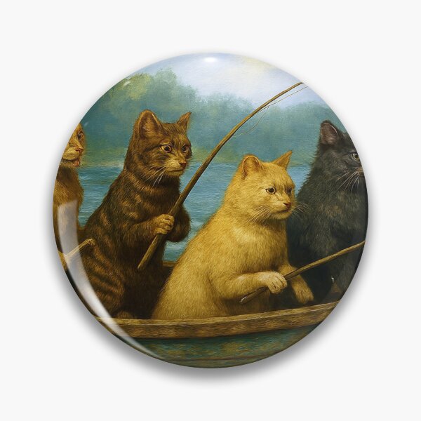 Item preview, Cat Fishing designed and sold by CarolM.