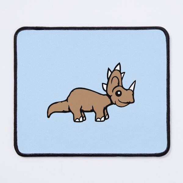 Item preview, Triceratops Dinosaur 2 Horns Plant Eater Friendly Dino Comic designed and sold by shirt-o-mat.