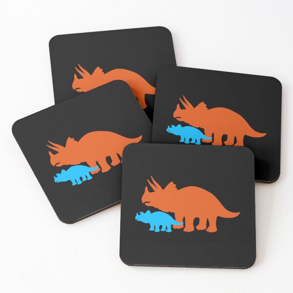 Item preview, Triceratops Family Child Mom Dad Father Mother 2 Horns Dino designed and sold by shirt-o-mat.