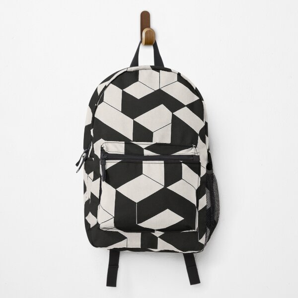 Item preview, Isometric Black and White Cube Pattern designed and sold by weirdfishes123.