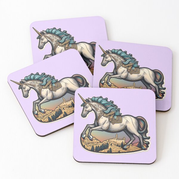 Item preview, Rainbow UNICORN  designed and sold by CleverCulture.