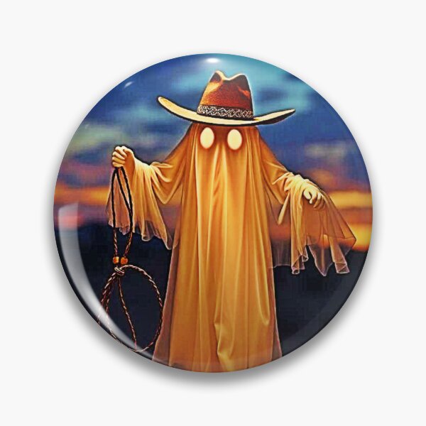 Item preview, Cowboy Ghost at Sunset Design designed and sold by Health And Fitness Posts e-Store.