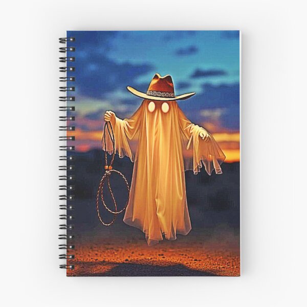 Item preview, Cowboy Ghost at Sunset Design designed and sold by Health And Fitness Posts e-Store.