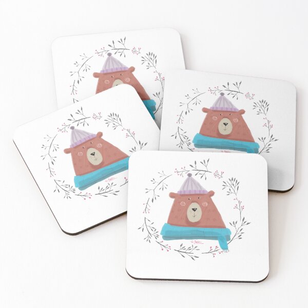 Item preview, Winter holidays bear designed and sold by markatos.