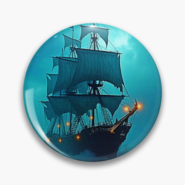 Artikelvorschau, Geisterschiff auf stürmischer See entworfen und verkauft von Health And Fitness Posts e-Store.