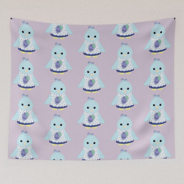 Item preview, Sylvanian Families Calico Critters Citrus Blue Bird designed and sold by digidoodles.
