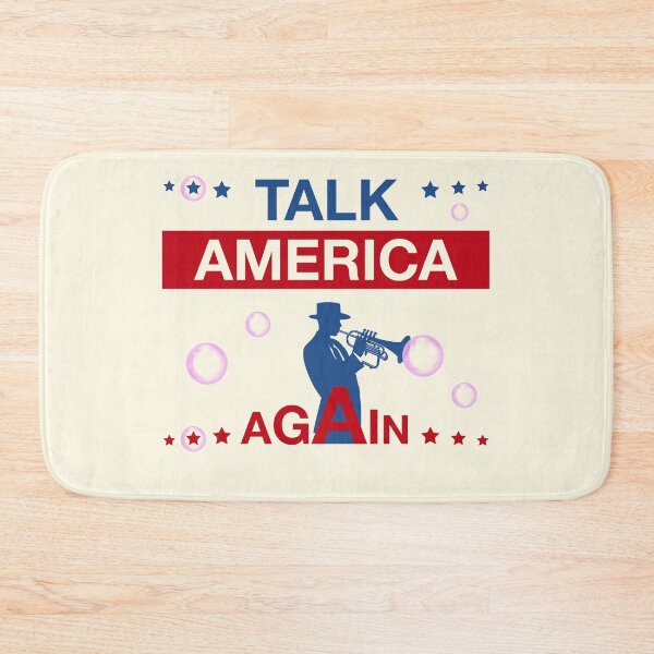 Item preview, Talk America Again - Political Commentary Design designed and sold by cabana.space.
