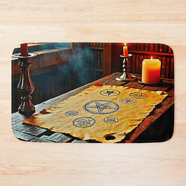 Item preview, Ancient Spells on a Mystic Scroll designed and sold by Health And Fitness Posts e-Store.
