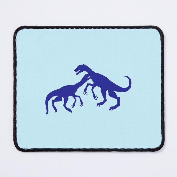 Item preview, 2 Raptor Velociraptor Rex Attacking Fighting Duel Fight Enemy Bite designed and sold by shirt-o-mat.