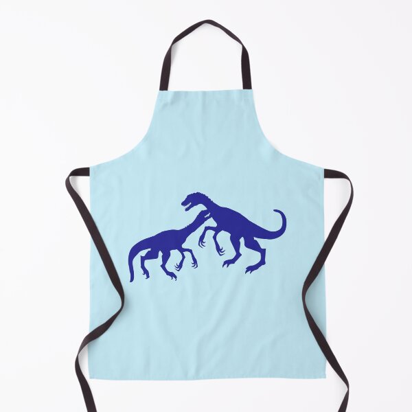 Item preview, 2 Raptor Velociraptor Rex Attacking Fighting Duel Fight Enemy Bite designed and sold by shirt-o-mat.