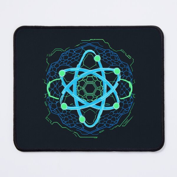 Item preview, Carbone Atom Mandala designed and sold by Uglyandcute.