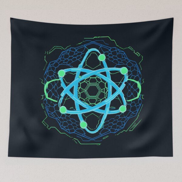 Item preview, Carbone Atom Mandala designed and sold by Uglyandcute.