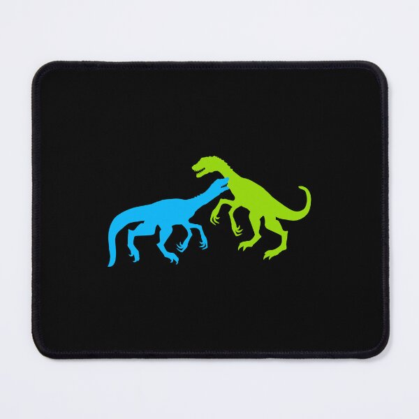 Item preview, Copy of 2 Raptor Velociraptor Rex Attacking Fighting Duel Fight Enemy Bite designed and sold by shirt-o-mat.