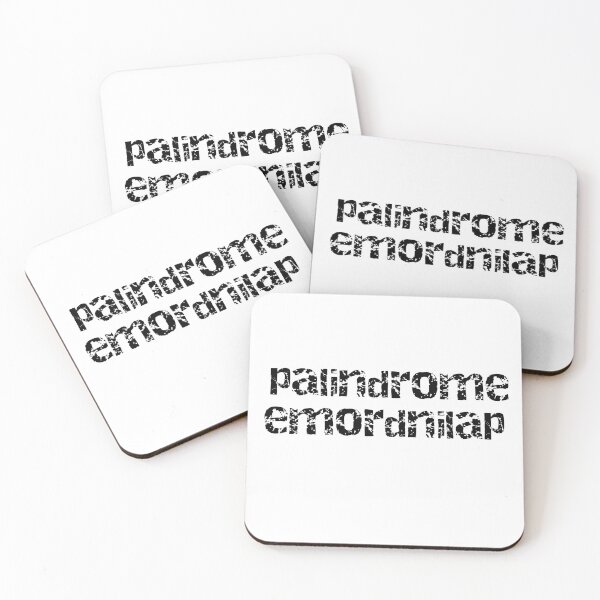 Item preview, Plaindrome noir designed and sold by MolnFabrik.