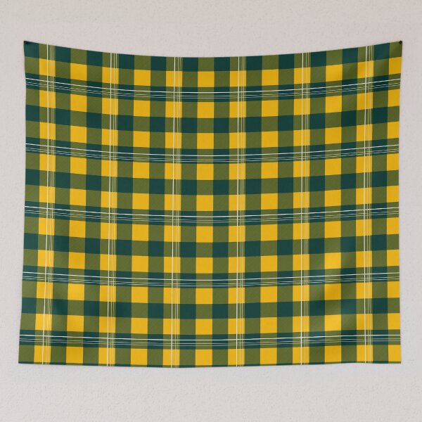 Item preview, Football: Greenbay, Wisconsin - Yellow and Green Flannel designed and sold by ellechenault.