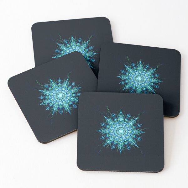 Item preview, Carbone Atom Mandala designed and sold by Uglyandcute.