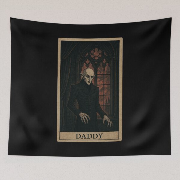 Item preview, Daddy Nosferatu tarot card designed and sold by LokiTheGrimm.