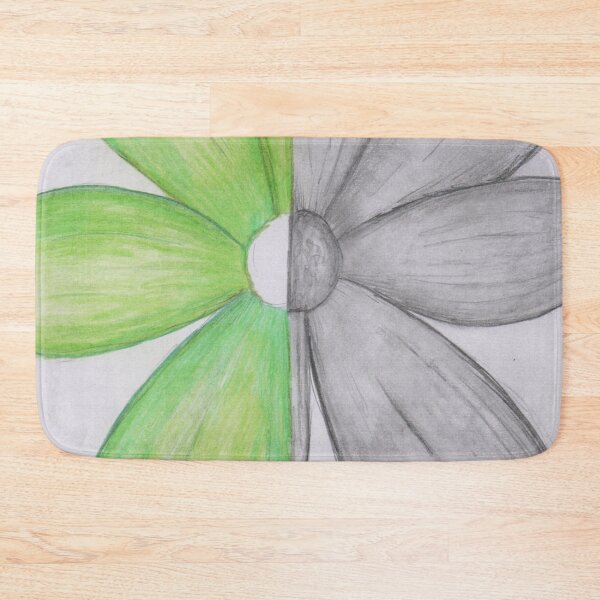 Item preview, A green and grey flower  designed and sold by Artbysarah23.