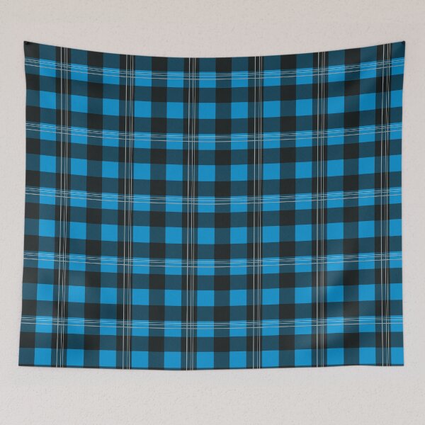 Item preview, Football: Charlotte, North Carolina - Black and Blue Flannel designed and sold by ellechenault.